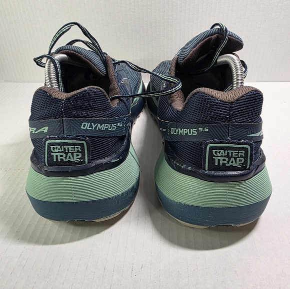 Altra Olympus 3.5 Women's Sz 10 Running Shoes Blue Green ALW1959F004 - Picture 4 of 8